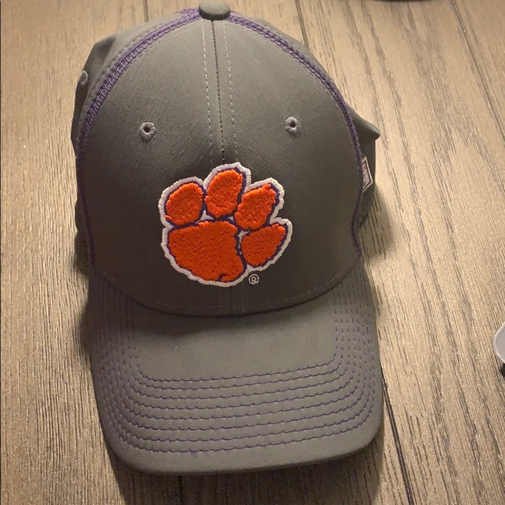 Grey Clemson Hat